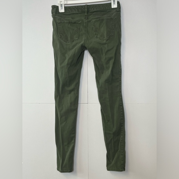 Women’s Hollister Dark Green Super Skinny Jeans. Size 1S W25 L29. - Picture 5 of 15
